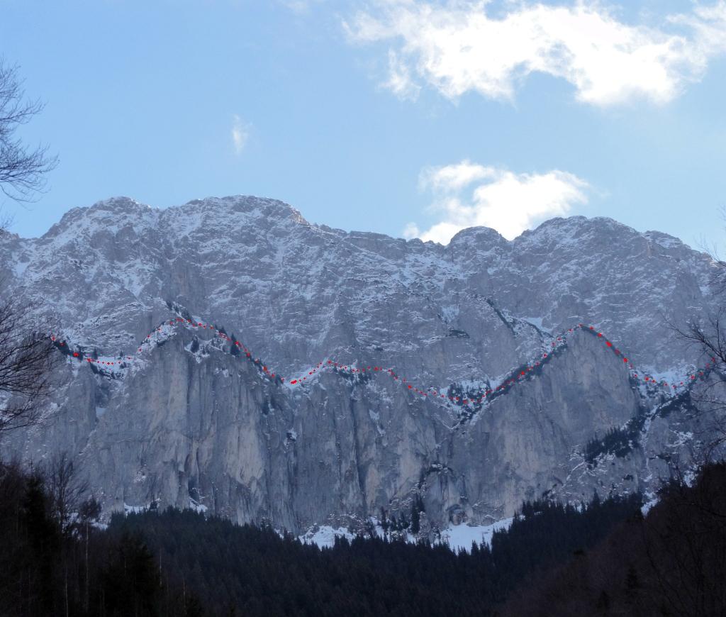 Vedere de la Cabana Garofiţa Pietrei Craiului