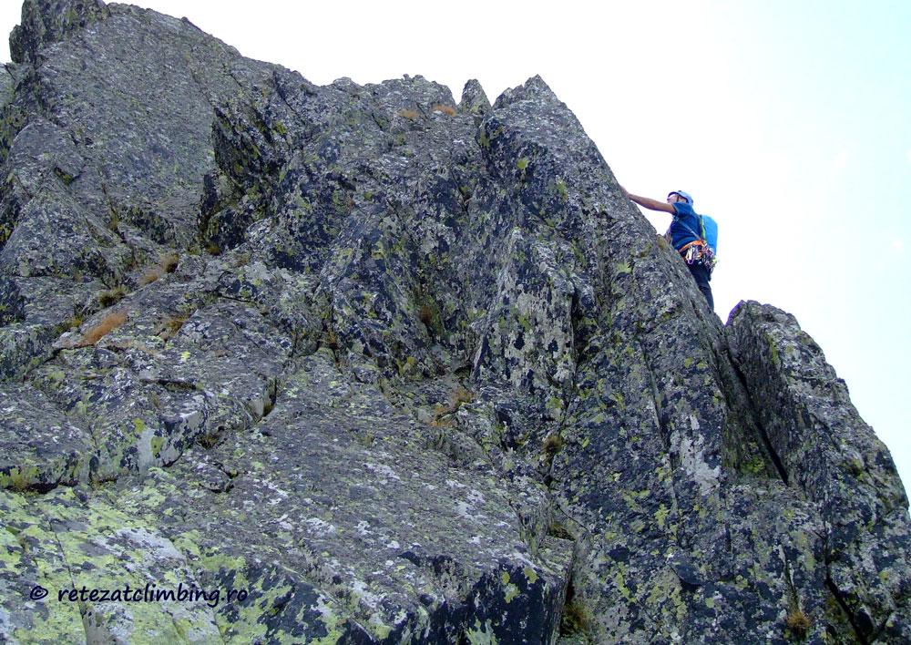 Pe lungimea 2. Sursă foto: retezatclimbing.ro