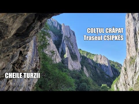 Cheile Turzii, Colțul Crăpat, Csipkes, 5A, 7+/8-, 5LC